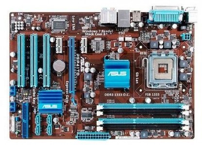 фото: отремонтировать материнскую плату ASUS P5P41TD